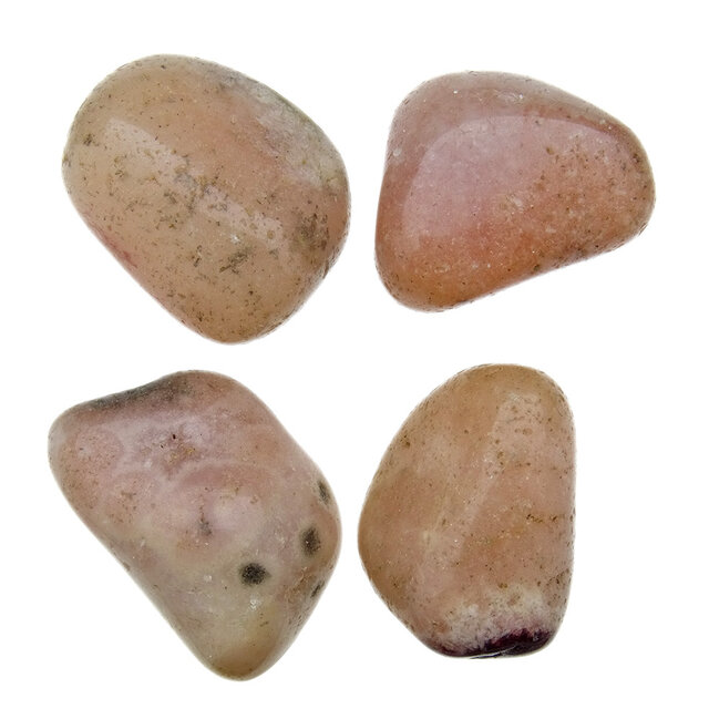 Roze amethist knuffelstenen Roze amethist knuffelstenen