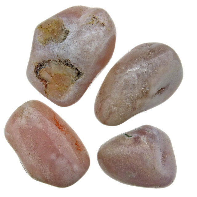 Roze amethist knuffelstenen