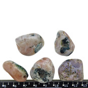 Pink amethyst tumbled stones Pink amethyst tumbled stones