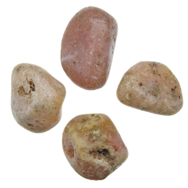 Pink amethyst tumbled stones Pink amethyst tumbled stones