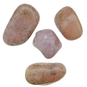 Rosa Amethyst, 4 Steine