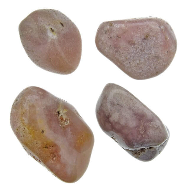 Roze amethist knuffelstenen Roze amethist knuffelstenen