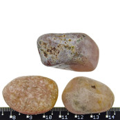 Pink amethyst tumbled stones Pink amethyst tumbled stones