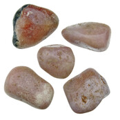 Pink amethyst tumbled stones Pink amethyst tumbled stones