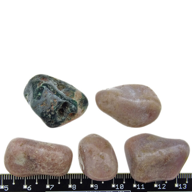 Roze amethist knuffelstenen