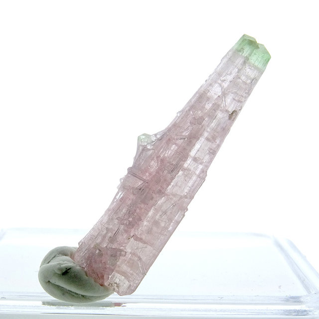 Beautiful Bi-Color tourmaline from Paprok Afghanistan Beautiful Bi-Color tourmaline from Paprok Afghanistan