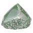 Beautiful green quarz top polished point, 500 grams