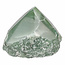 Mooie groene kwarts top polished point, 500 gram