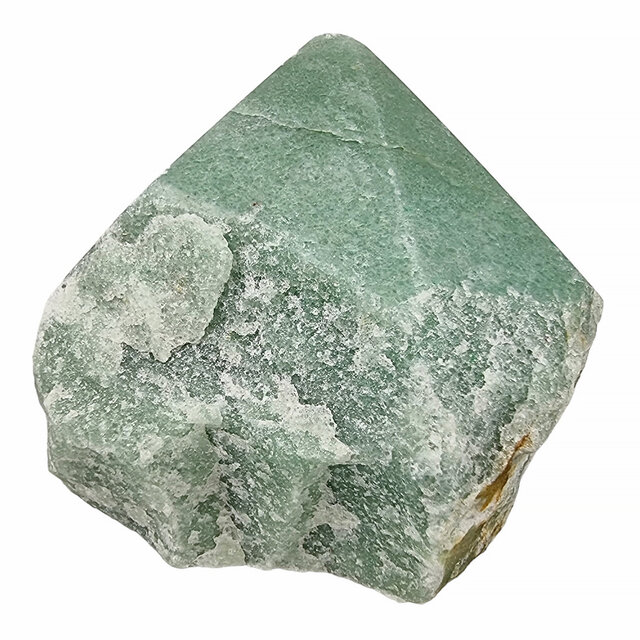 Mooie groene kwarts top polished point, 590 gram Mooie groene kwarts top polished point, 590 gram