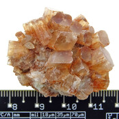 Aragonite crystal rose from Morocco