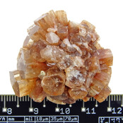 Aragonite crystal rose from Morocco