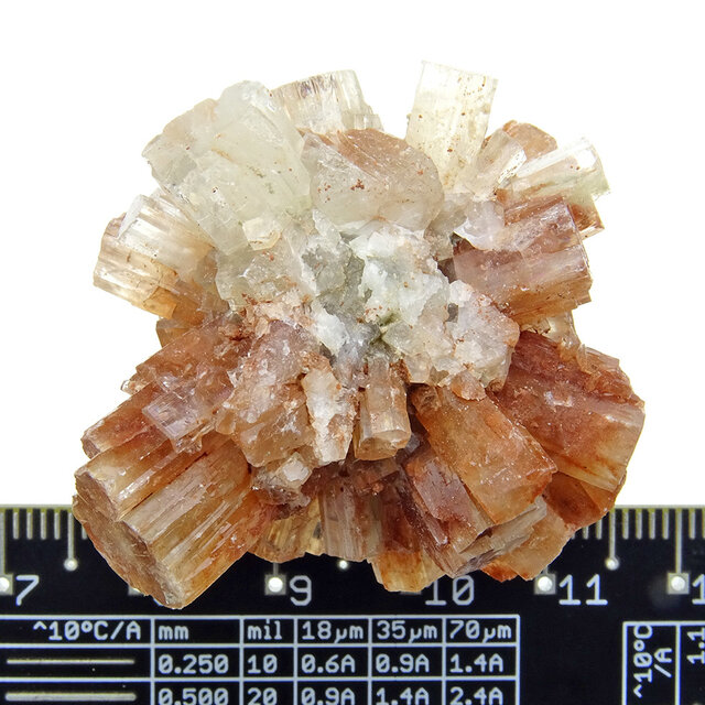 Aragonite crystal rose from Morocco