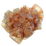 Aragonite crystal rose from Morocco