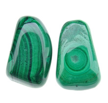 Beautiful green malachite from Congo