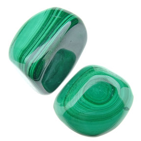 Malachite, 2 stones