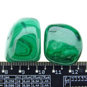 Beautiful green malachite from Congo