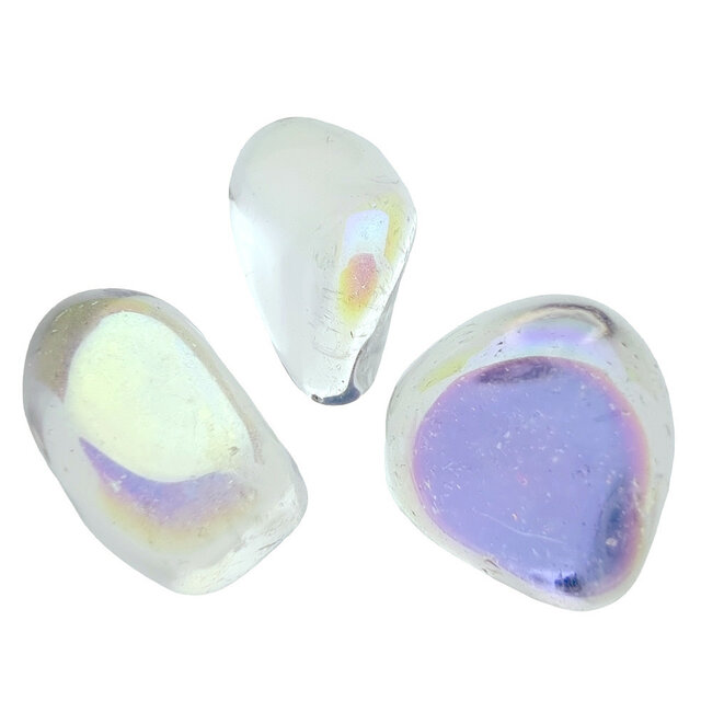 Angel aura, quarz treated with platinum and silver