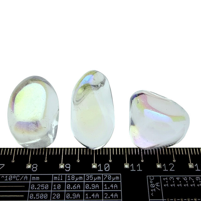 Angel aura, quarz treated with platinum and silver