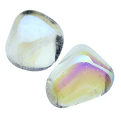 Angel Aura, Quarz mit Platin-und Silber behandelt