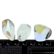 Angel aura, quarz treated with platinum and silver