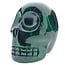 Malachite skull