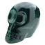 Malachite skull