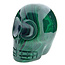 Malachite skull