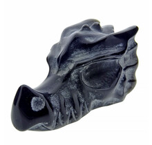 Dragon skull of obsidan