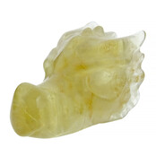 Drachenschädel aus Fluorit Drachenschädel aus Fluorit
