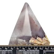 Agate point, 780 grams and 11 cm high Agate point, 780 grams and 11 cm high