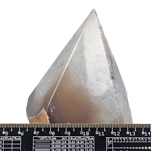 Agate point, 775 grams and 10 cm high