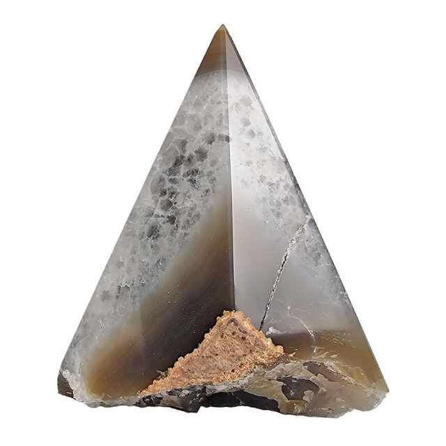 Agate point, 910 grams and 13 cm high Agate point, 910 grams and 13 cm high