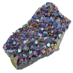 Regenbogen-Aura Amethyst