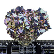 Aqua aura or rainbow aura, gold treated amethyst, 145 grams Aqua aura or rainbow aura, gold treated amethyst, 145 grams