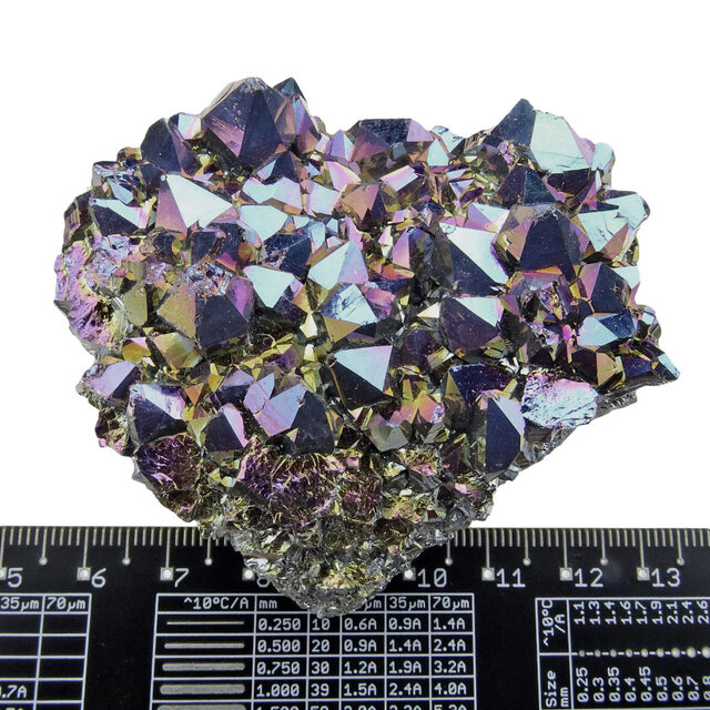 Aqua aura or rainbow aura, gold treated amethyst, 145 grams Aqua aura or rainbow aura, gold treated amethyst, 145 grams