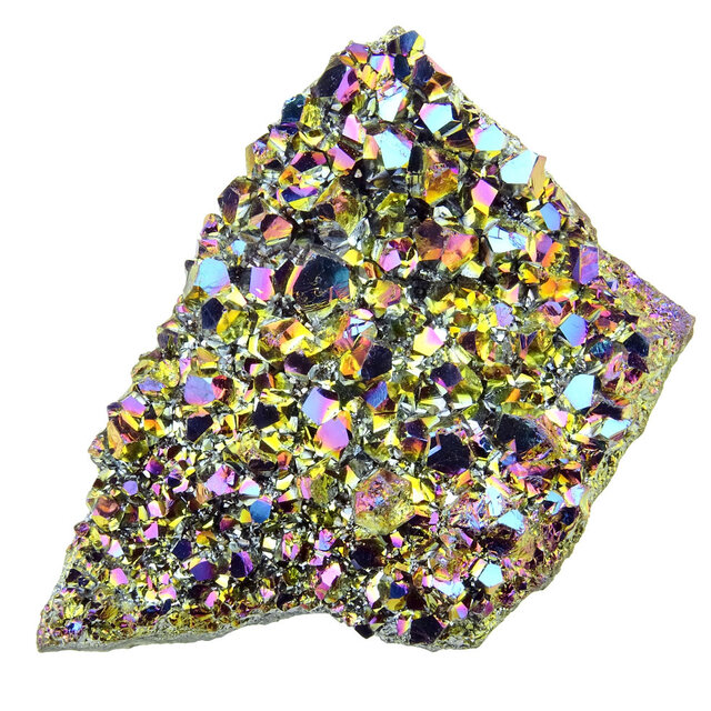 Aqua Aura oder Rainbow Aura, goldbehandelter Amethyst, 105 Gramm Aqua Aura oder Rainbow Aura, goldbehandelter Amethyst, 105 Gramm