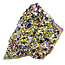 Aqua Aura oder Rainbow Aura, goldbehandelter Amethyst, 105 Gramm