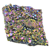 Aqua Aura oder Rainbow Aura, goldbehandelter Amethyst, 160 Gramm Aqua Aura oder Rainbow Aura, goldbehandelter Amethyst, 160 Gramm