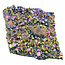 Aqua Aura oder Rainbow Aura, goldbehandelter Amethyst, 160 Gramm