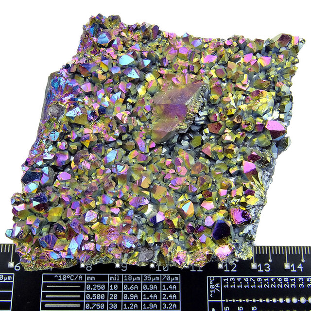 Aqua Aura oder Rainbow Aura, goldbehandelter Amethyst, 160 Gramm Aqua Aura oder Rainbow Aura, goldbehandelter Amethyst, 160 Gramm