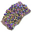 Aqua Aura oder Rainbow Aura, goldbehandelter Amethyst, 73 Gramm