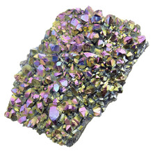 Regenbogen-Aura Amethyst