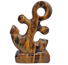 Anchor of tiger eye 10 cm