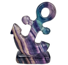 Anchor of fluorite 10 cm