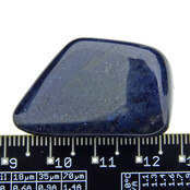 Dumortierit der blaue bis violette Beruhigungsstein