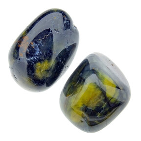 Nellite with pietersite, 2 pieces