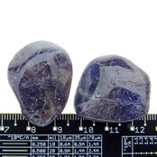 Cordieriet een Pleochroïsch Mineraal Cordieriet een Pleochroïsch Mineraal