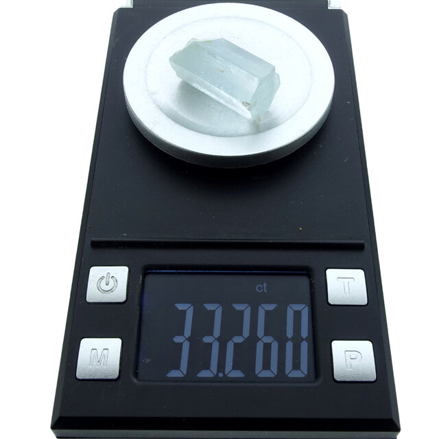 Der meerblaue Edelstein  33,2 ct