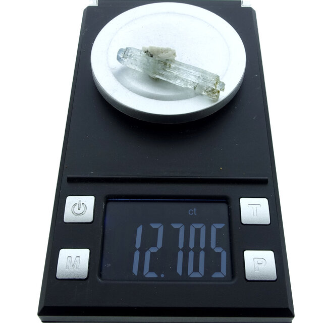 De zee blauwe edelsteen 12,7 ct