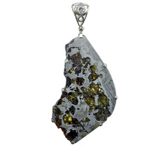 Beautiful pendant of the Seymchan meteorite  43,5 grams